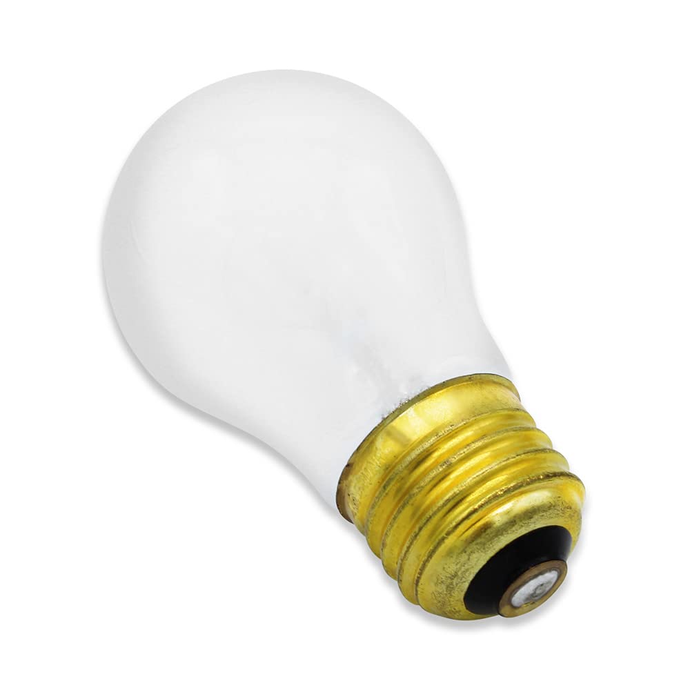 Lumenivo 8009 40W 120V High Temperature Light Bulb - 4 Pack Replacement for Refrigerator, Oven, Microwave & Household Appliances - Perfect for Kitchen, Laundry Room & Garage Lighting