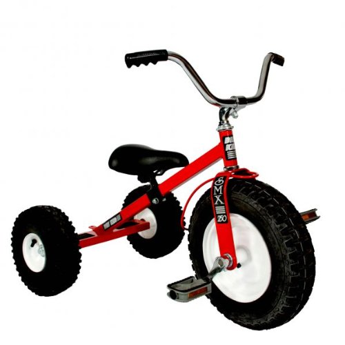 Dirt King Tricycle for Kids - Red Unassembled DIY Bike | Outdoor Play, Backyard Riding, and Park Adventures