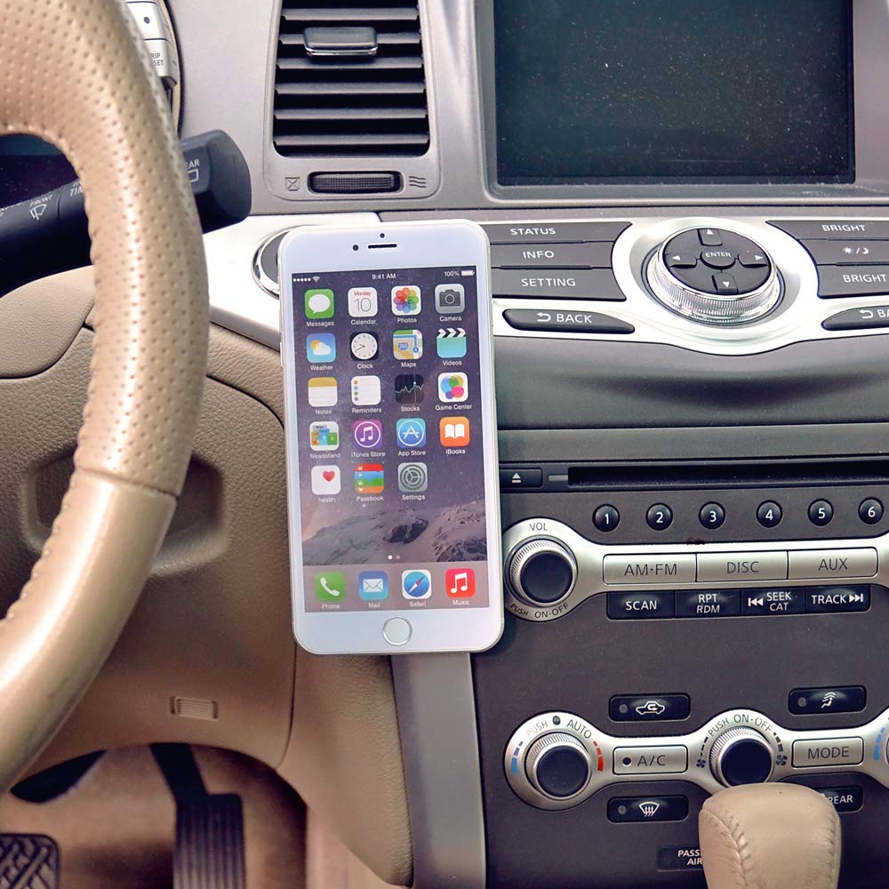 EasyHold Magnetic Cell Phone Holder - Universal Mount for All Phone Sizes (iPhone & Android) - Strong Adhesive for Desk, Wall & Car Dashboard - Perfect for Home Office, Kitchen & Road Trips