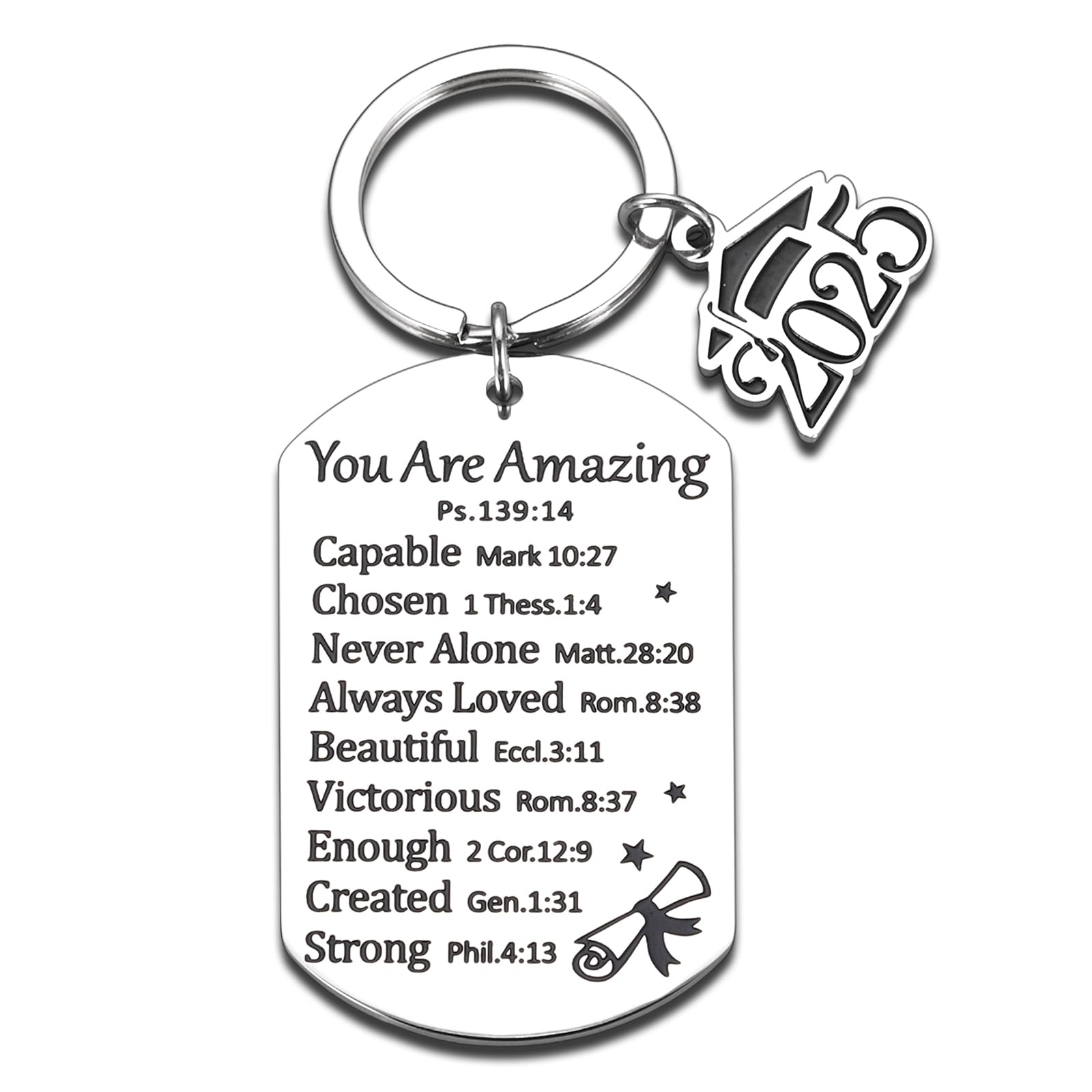 Class of 2025 Graduation Gifts for Men & Women - Personalized High School & College Graduation Presents for Him & Her - Senior Night, Last Day of School & Religious Celebration Gifts (Perfect for Students, Friends & Family)