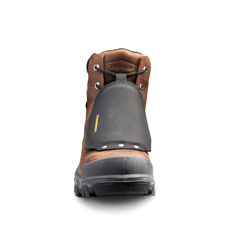Terra Sentry 2020 Men's 6 Composite Toe Work Boot with External METGUARD TR0A4NRXBRN - Brown Safety Shoes for Construction, Warehouse & Outdoor Work