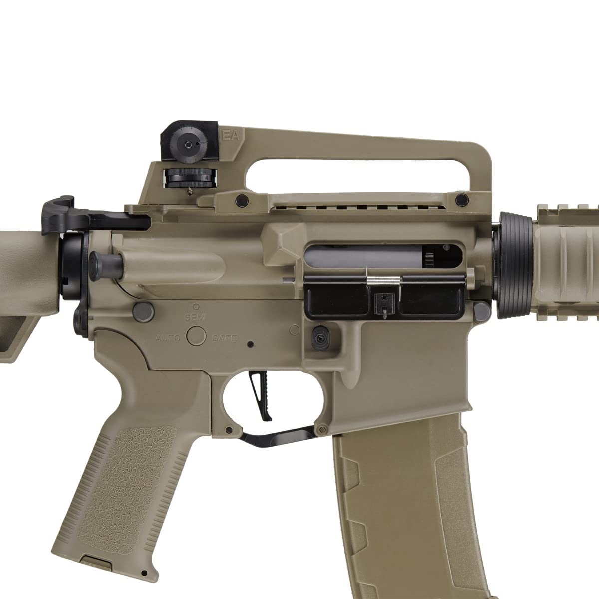 Lancer Tactical Gen 3 M4 SopMod Airsoft AEG Rifle - Programmable Electric Full/Semi-Auto Airsoft Gun for Tactical Training & Competitive Shooting | Outdoor & Indoor Airsoft Battles