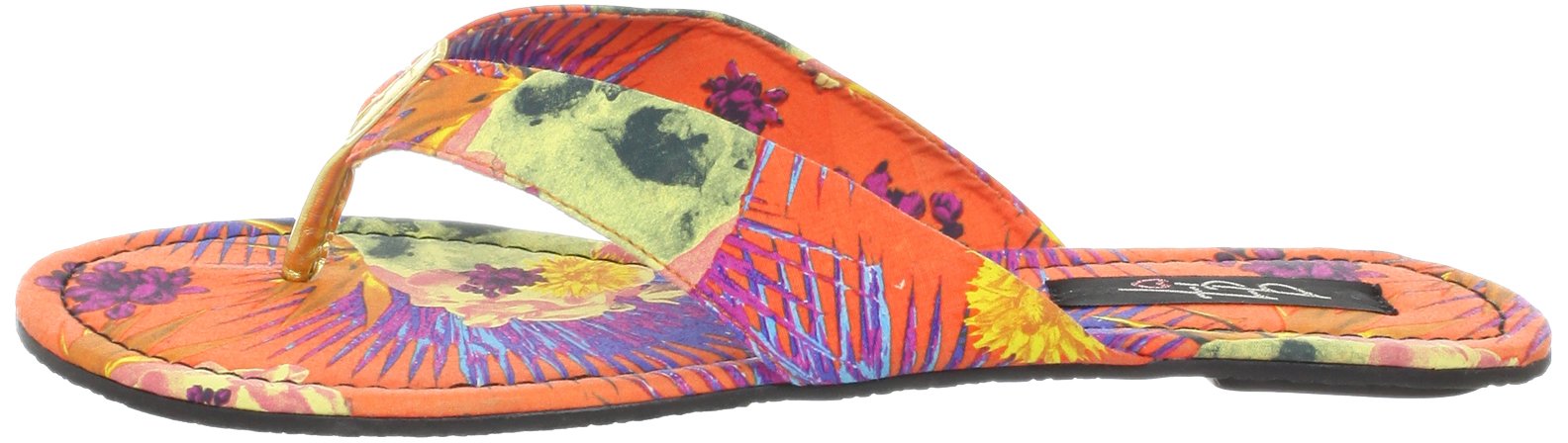 Iron Fist Women's Reina Muerte Thong Sandals - Gothic Boho Style Flip Flops for Summer, Beach & Music Festivals