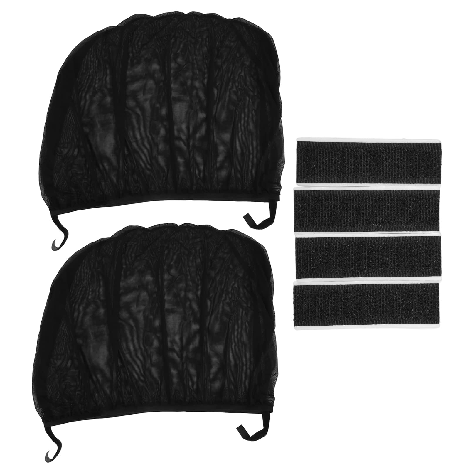 Baby Kids Pets Car Rear Window Shade Cover Set - UV Protection Mesh Sun Shade for Side Windows | Perfect for Road Trips, Summer Driving & Pet Safety