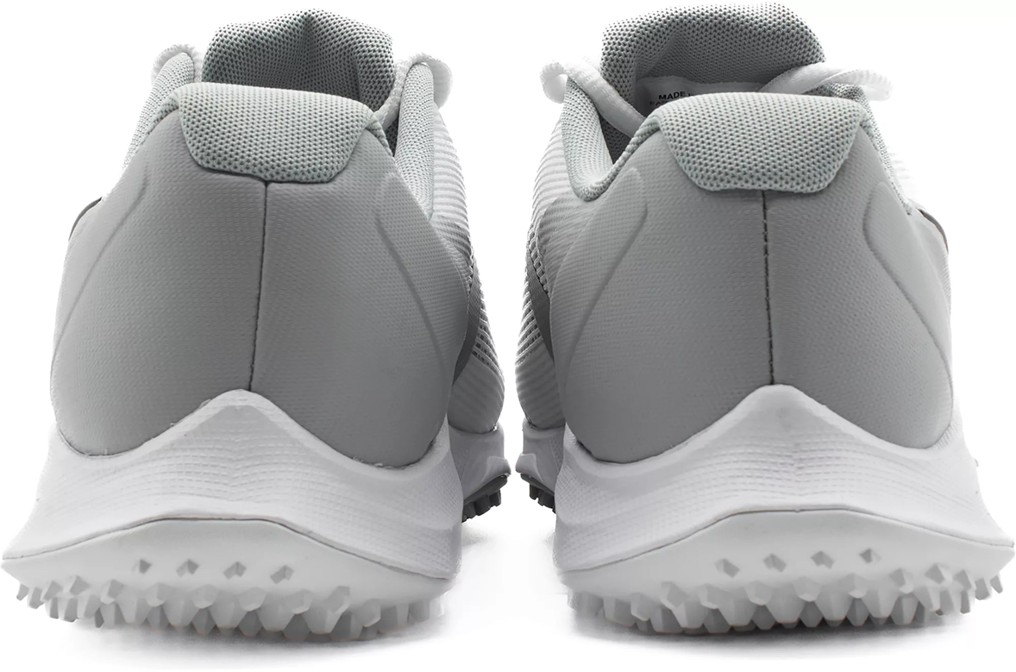 Nike React Vapor Drive 2 Cricket Shoes - Silver/White Rubber Spikes for Enhanced Grip & Performance | Perfect for Professional Cricket Matches & Training Sessions