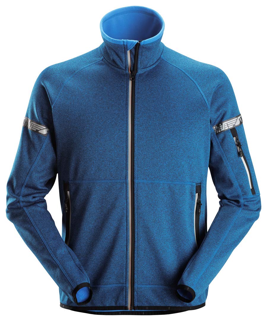 Snickers Workwear 8004 AllroundWork Fleece Jacket for Men - 37.5® Temperature Regulation Technology - Warm Winter Work Jacket for Construction, Outdoor & Casual Wear