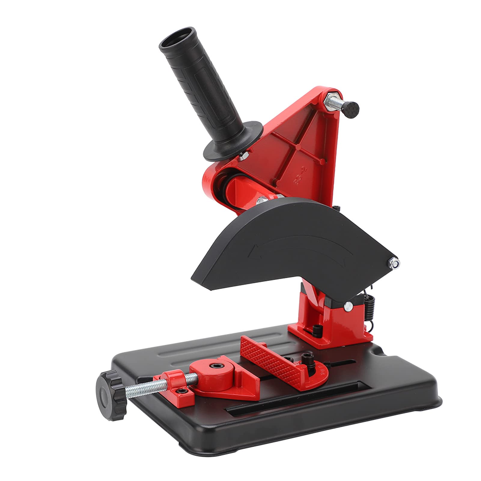 Heavy Duty Cast Iron Angle Grinder Stand - Universal Bracket for 100mm & 125mm Angle Grinders - Perfect for Metalworking, Woodworking & DIY Projects