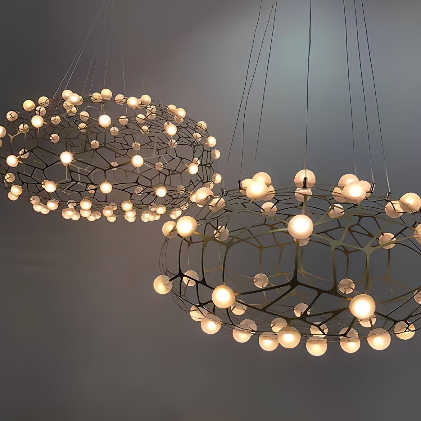 Exquisite Bird's Nest Chandelier - Elegant Crystal Ceiling Light Fixture for Dining Room, Bedroom & Living Room Decor | Perfect for Modern Home, Wedding & Luxury Interior Design