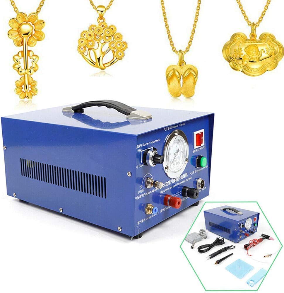 TFCFL Jewelry Spot Welder Machine - 800W Electric Spark Welding Tool with Foot Pedal for Gold & Silver Jewelry Making - 110V, 0.5-80A Adjustable (Small Size) - Perfect for Jewelry Repair, Crafting & Small Metal Work