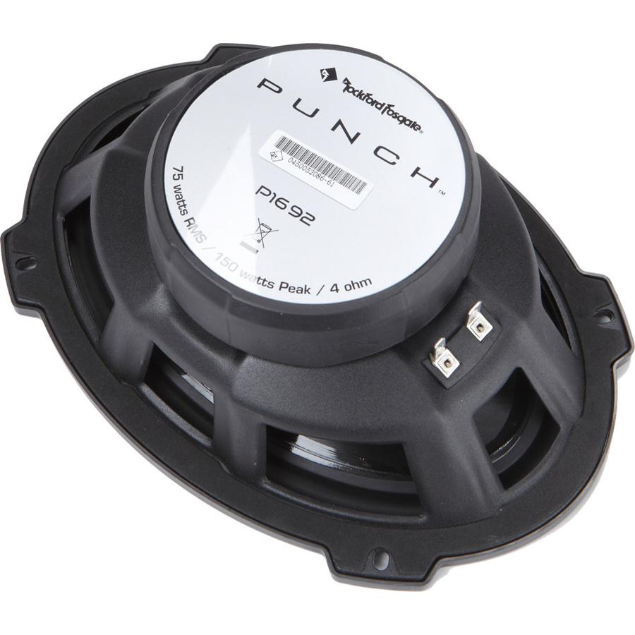 Rockford Fosgate P1692 6x9 Inch 3-Way Full Range Car Speakers - High Power Handling, Clear Sound for Cars, Trucks & SUVs - Perfect for Upgrading Factory Audio System & Road Trips