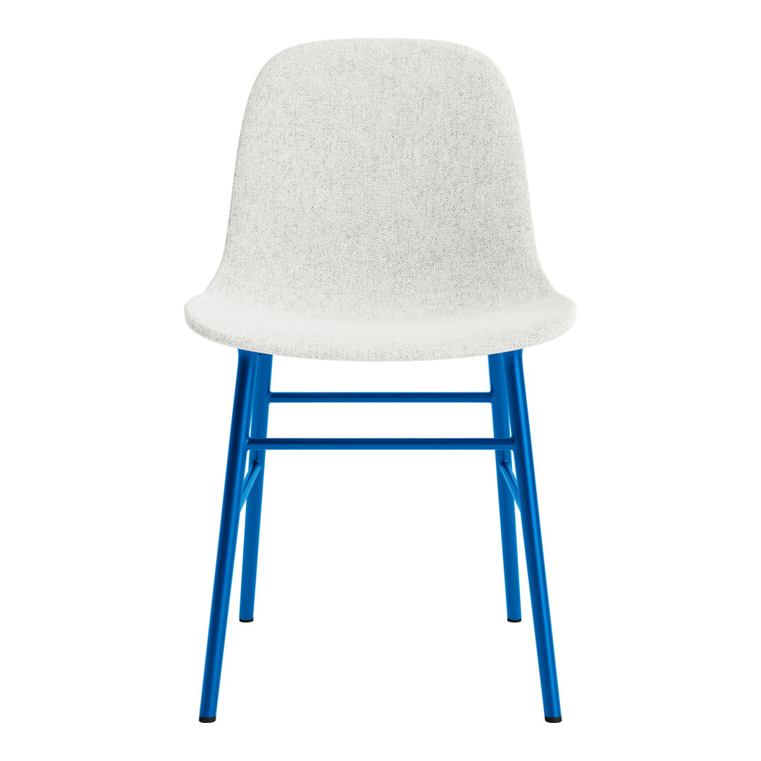 Modern Form Chair with Sturdy Metal Legs & Comfortable Upholstery - Perfect for Home Office, Living Room, or Dining Room Decor