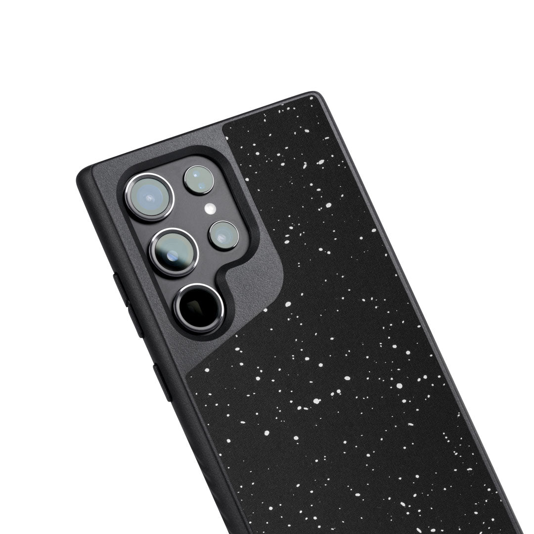 MagSafe® Compatible Speckled Fabric Phone Case for iPhone 14/13/12 Pro Max - Slim Protective Cover with Grip | Perfect for Work, Travel & Everyday Use
