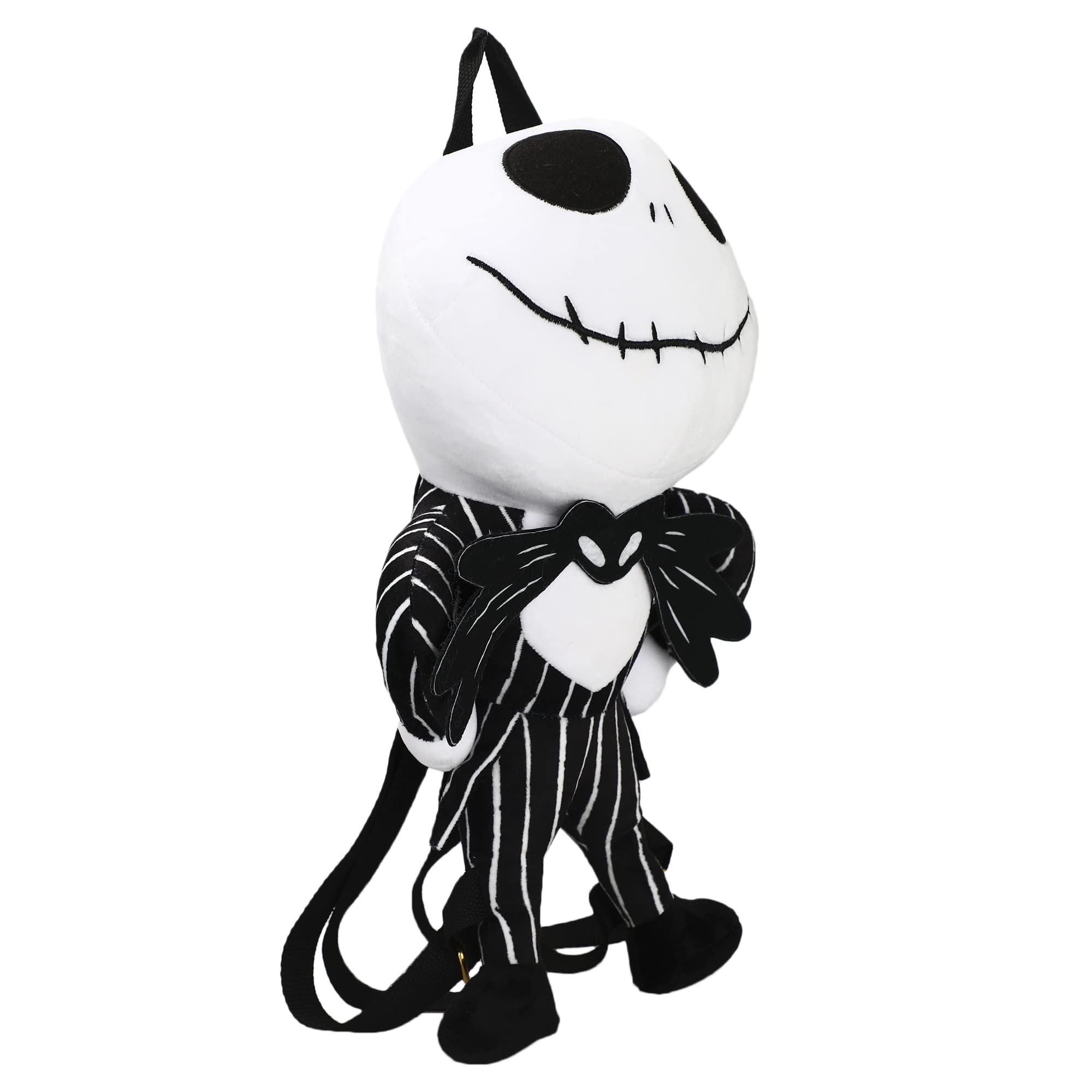 Nightmare Before Christmas Jack Skellington Plush Mini Backpack - Cute Disney Halloween Gift for Kids & Adults, Perfect for Cosplay, School, Travel & Collectors