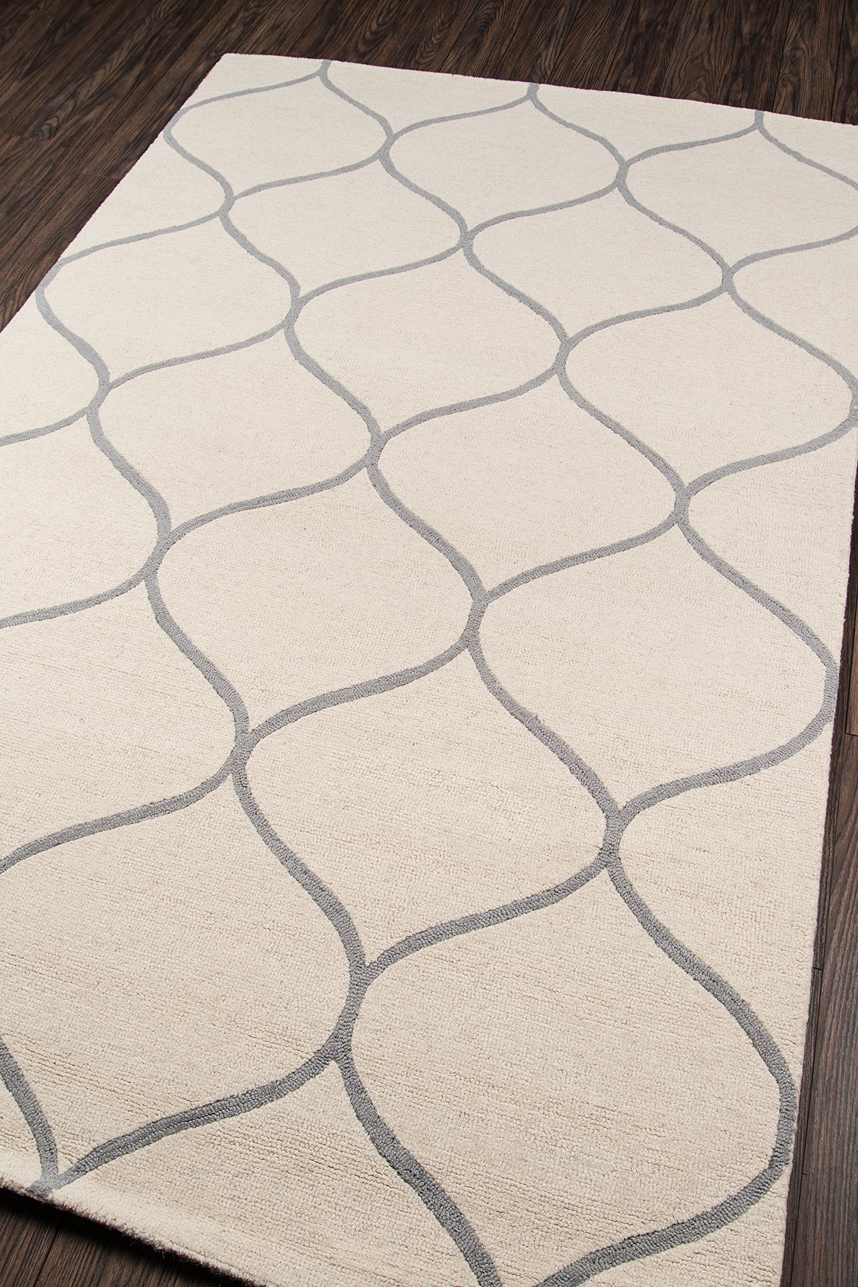 Momeni Newport Collection Ivory Area Rug 3'9