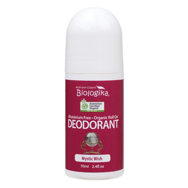 Biologika Organic Deodorant for Women & Men - Natural Aluminum-Free & Vegan - Mystic Wish Scent - Ideal for Gym, Work & Daily Freshness