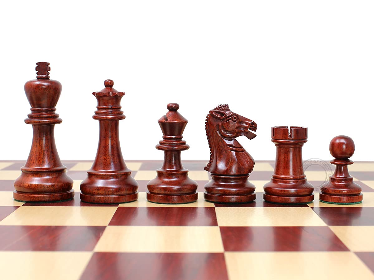 House of Chess - Grand Master Staunton Tournament Chess Set - 3-3/4