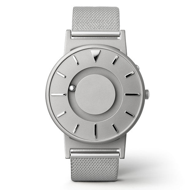 Eone The Bradley Mesh Watch - Stylish Tactile Timepiece for Men & Women - Water-Resistant Analog Watch for Blind & Sighted - Perfect for Office, Travel & Everyday Wear