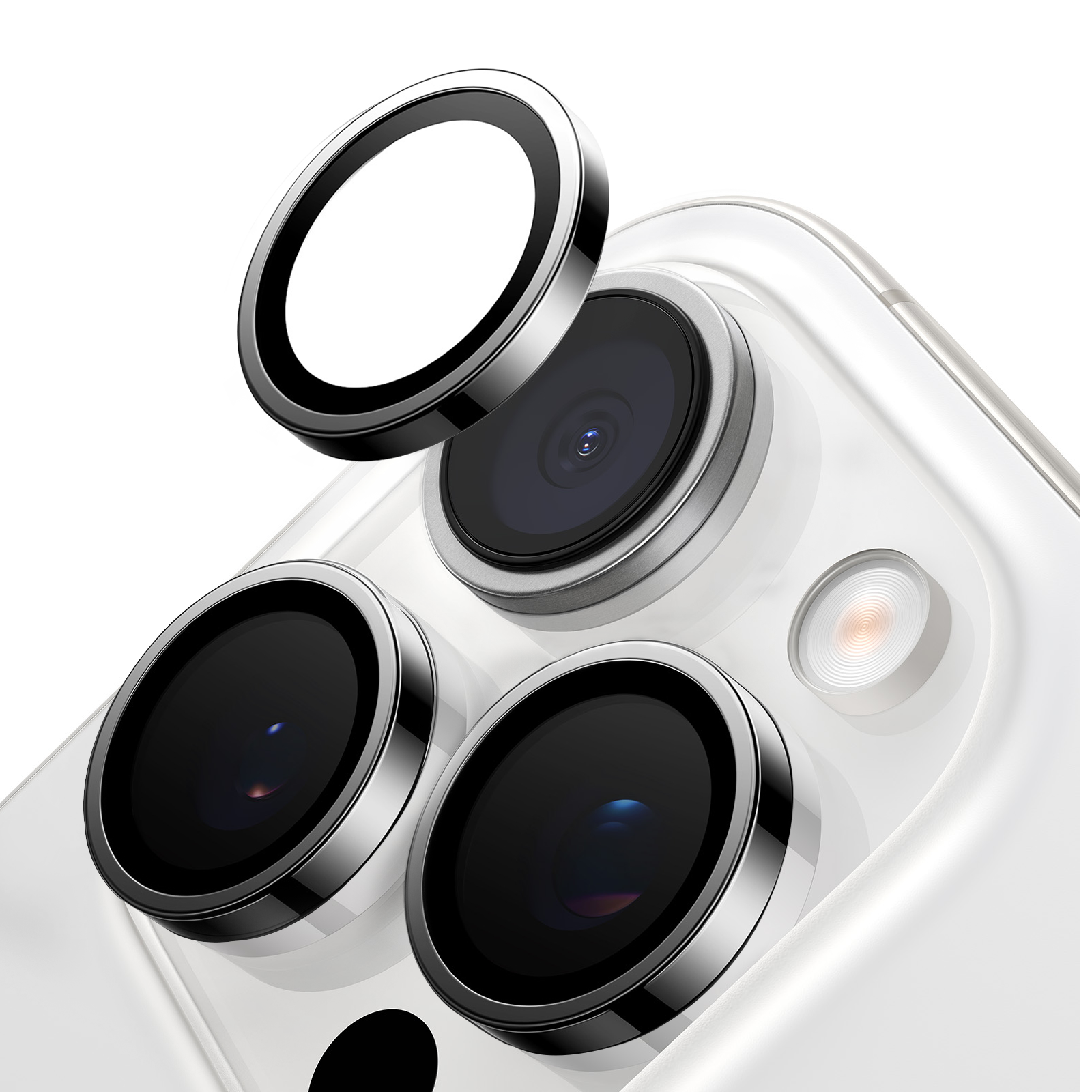 Premium Lensguard Camera Protector for iPhone 16 Pro Max - HD Clear Scratch-Resistant Cover - Perfect for Travel, Outdoor Adventures & Daily Protection