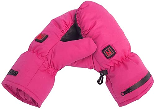 Heated Gloves for Men & Women - Rechargeable 7.4V Electric Hand Warmers - Waterproof Windproof Thermal Gloves for Skiing, Camping & Outdoor Winter Sports - Perfect for Students, Kids & Cold Weather Activities