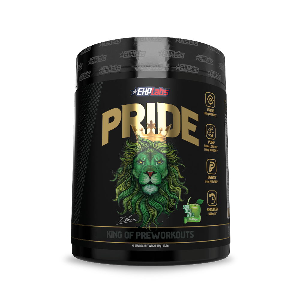 EHP Labs Pride Pre-Workout Powder - 40 Servings for Energy, Focus & Performance | Best for Gym, Bodybuilding & Fitness Training