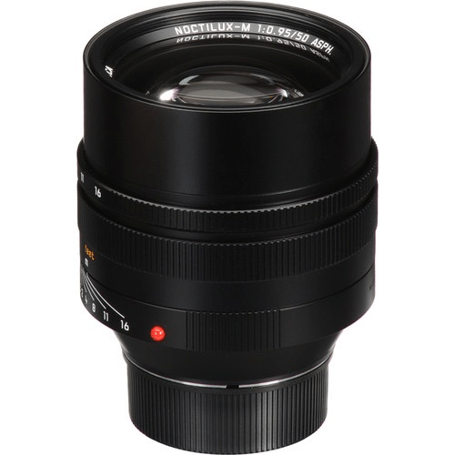 Leica Noctilux M 50mm f/0.95 ASPH Lens (Black) - Premium Fast Aperture Prime Lens for Leica M Mount Cameras - Perfect for Low Light Photography, Portraits & Street Shooting