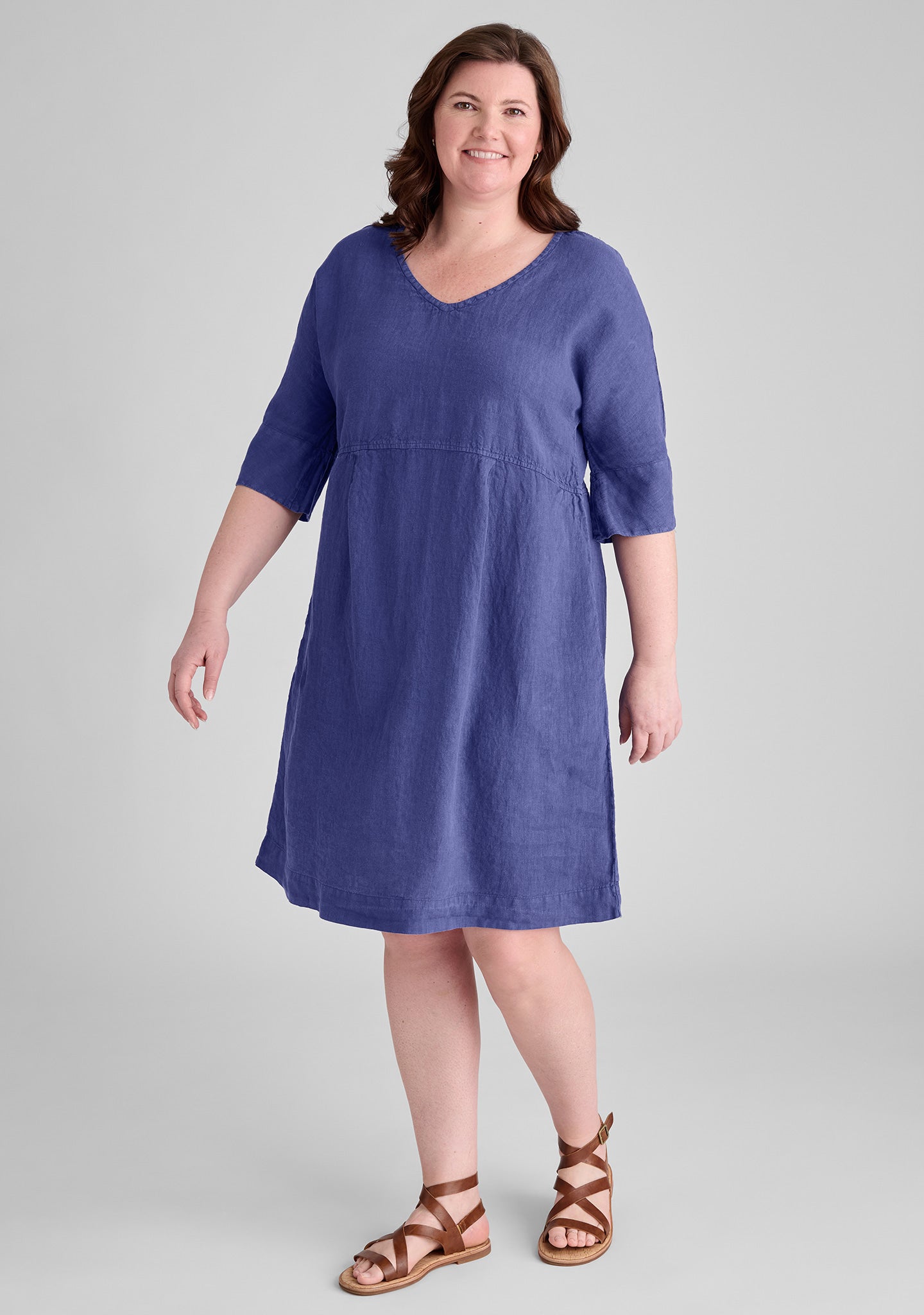 Stylish Dolman Sleeve Linen Dress for Women - Breathable & Comfortable Summer Casual Wear - Perfect for Beach, Vacation, and Everyday Outfits