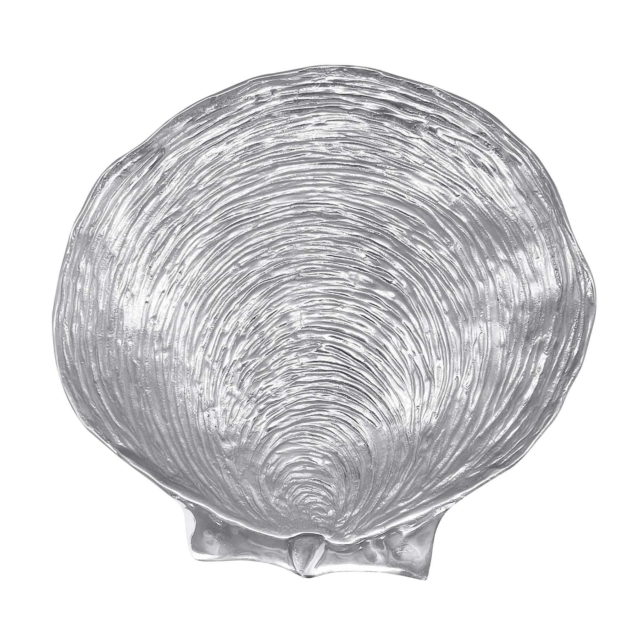 Premium Sea Scallop Shell Centerpiece Server - Elegant Serving Platter for Seafood, Appetizers & Party Decor - Perfect for Weddings, Beach Themed Events & Coastal Home Decor