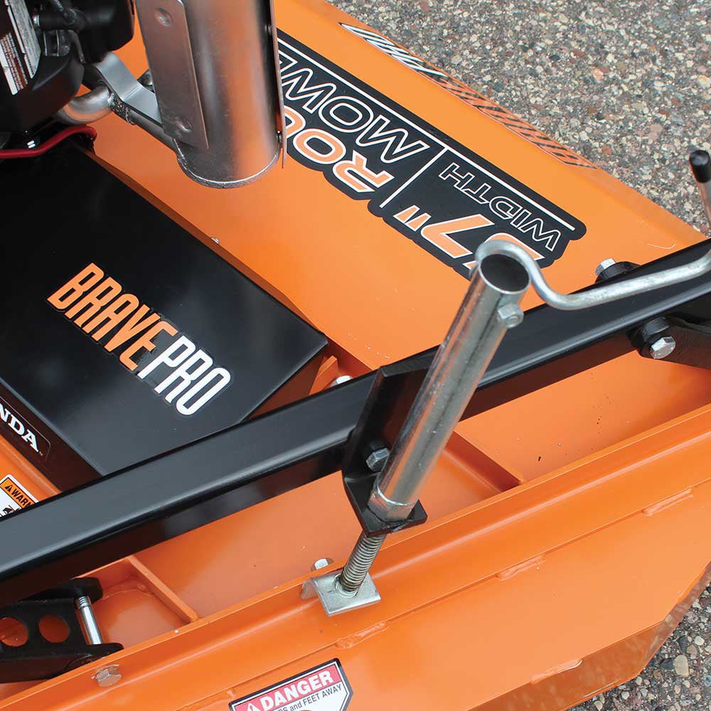 Brave 57-Inch Rough Cut Tow Behind Mower with Honda GXV630 Engine - Perfect for Large Property Lawn Care & Landscaping