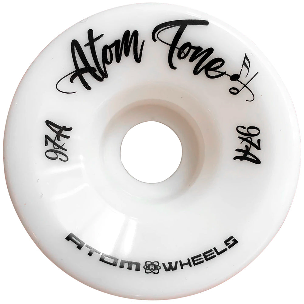 Atom Tone 57mm Quad Wheels 4-Pack - High Performance Skateboard Wheels for Street & Park Riding - Perfect for Cruising, Tricks & Smooth Rides
