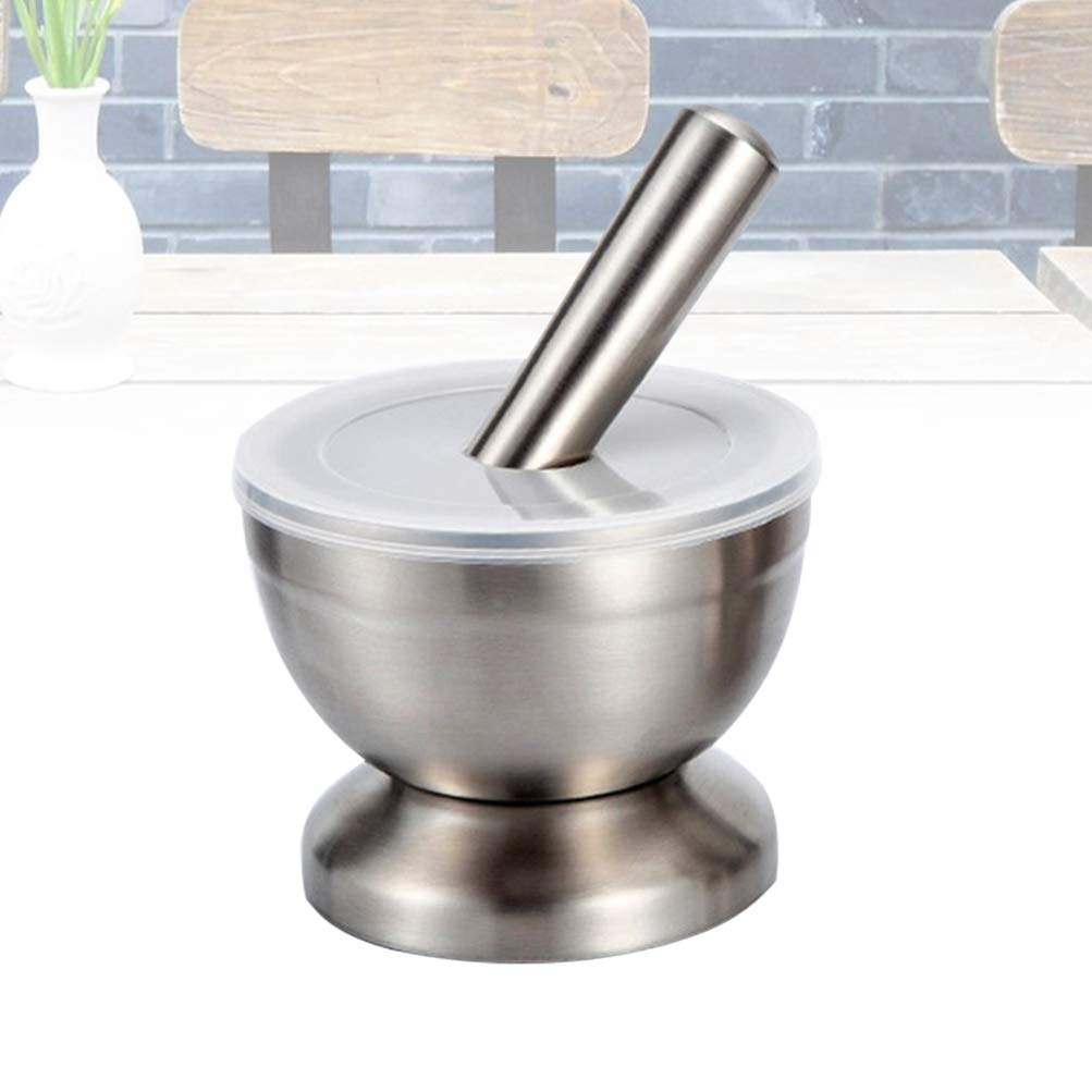 Premium 304 Stainless Steel Garlic Press - Heavy Duty Garlic Grinder & Mincer for Effortless Cooking - Perfect for Garlic Lovers, Chefs & Home Kitchens (Ideal for Pasta, Stir Fry, Sauces & More)