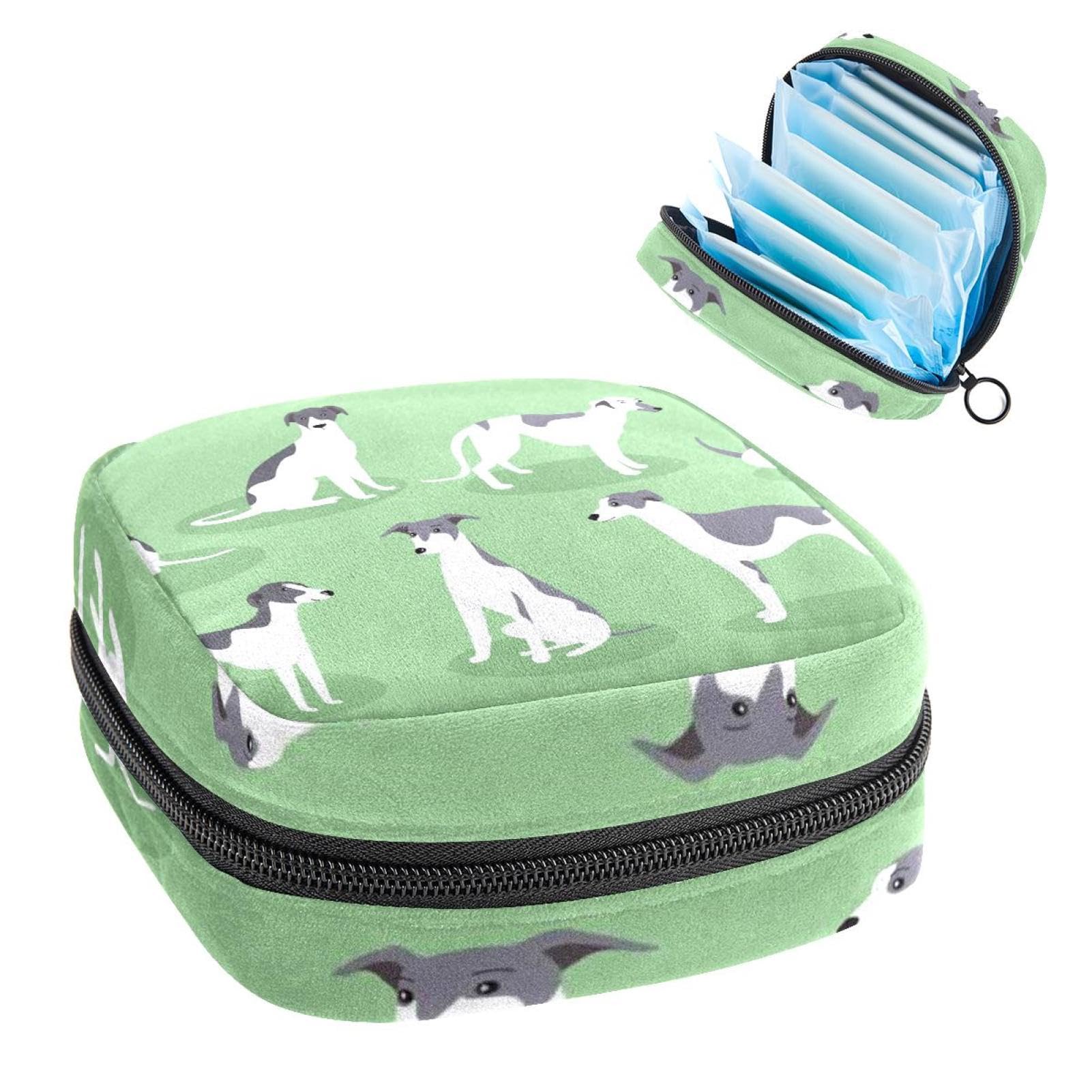 Menstrual Hygiene Pouch - Portable Organizer Bag for Pads, Tampons & Menstrual Cups - Perfect for School, Work, Travel & Gym - Leak-Proof & Discreet Storage Solution