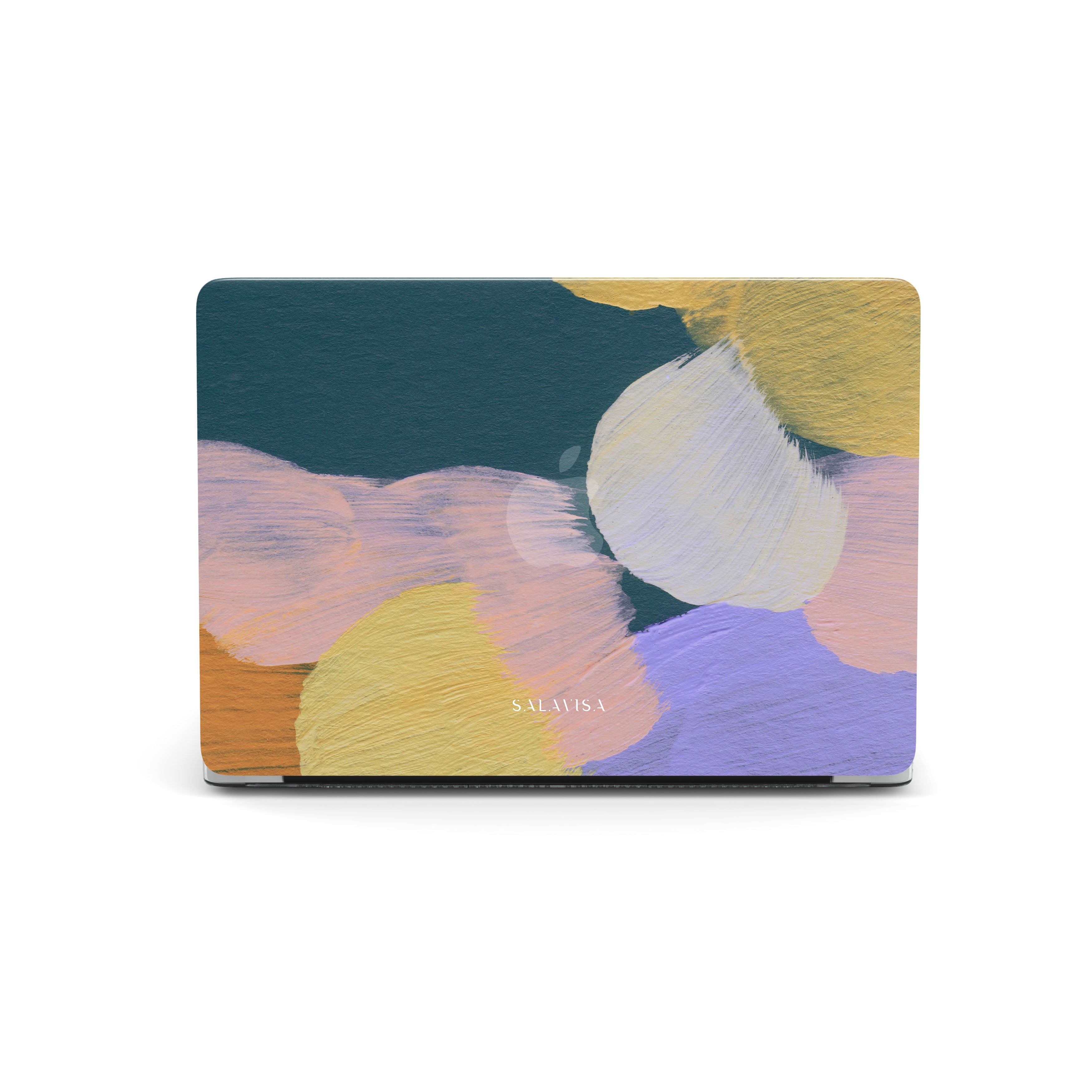 Premium Pale Canvas MacBook Case - Slim & Durable Protective Cover for MacBook Air/Pro - Perfect for Work, Travel & Everyday Use