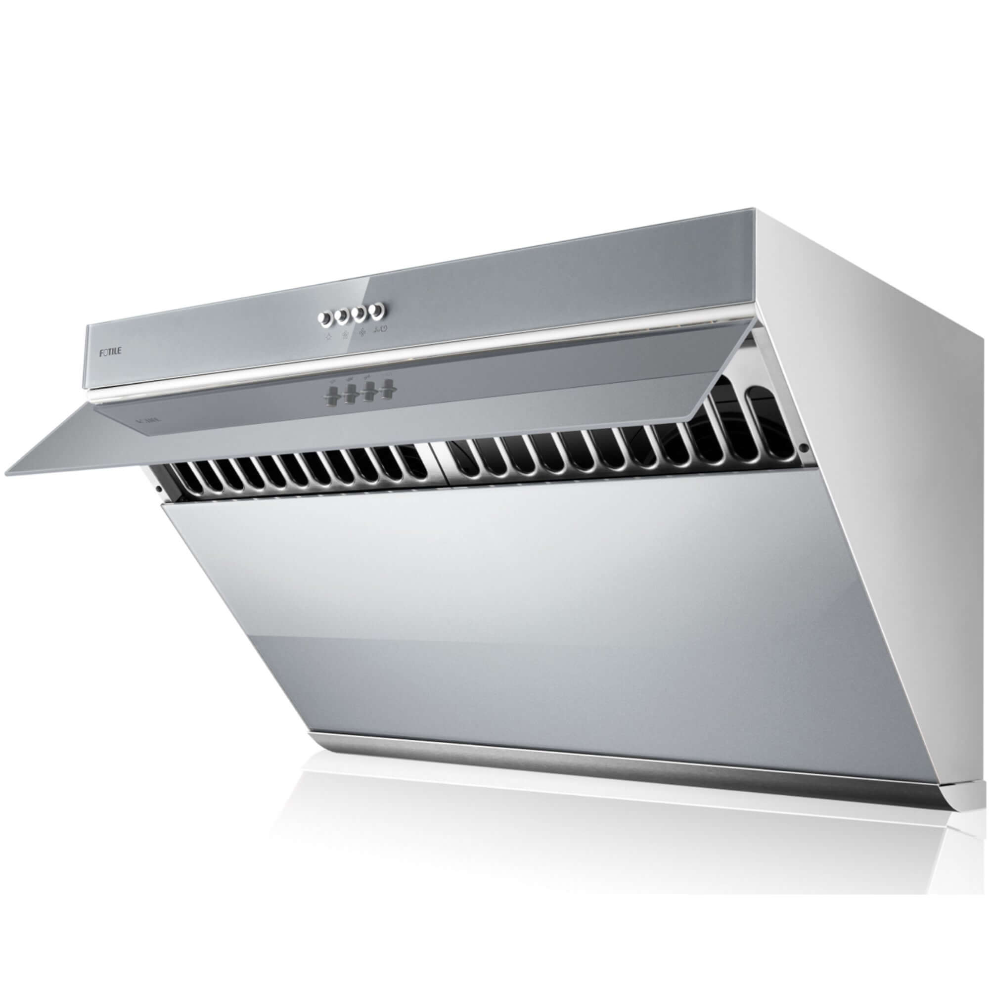 Fotile JQG7522 30-Inch 850 CFM Wall Mount Range Hood with Push Button Controls - Stainless Steel Kitchen Vent Hood for Gas Stoves, Cooking Smoke Removal - Perfect for Modern Home Kitchens & Open Concept Designs