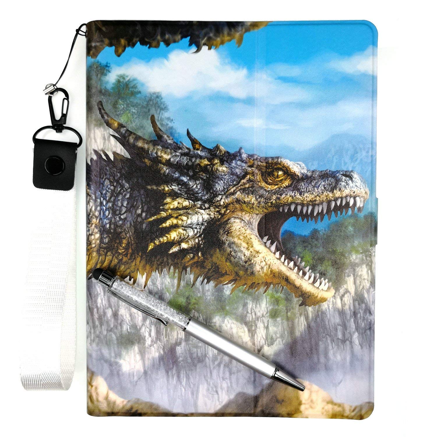 Hyundai KORAL 10XL+ Tablet Case - PU Leather Stand Cover with Kickstand for Reading, Watching & Working | Compatible with 10.1 Inch Tablet