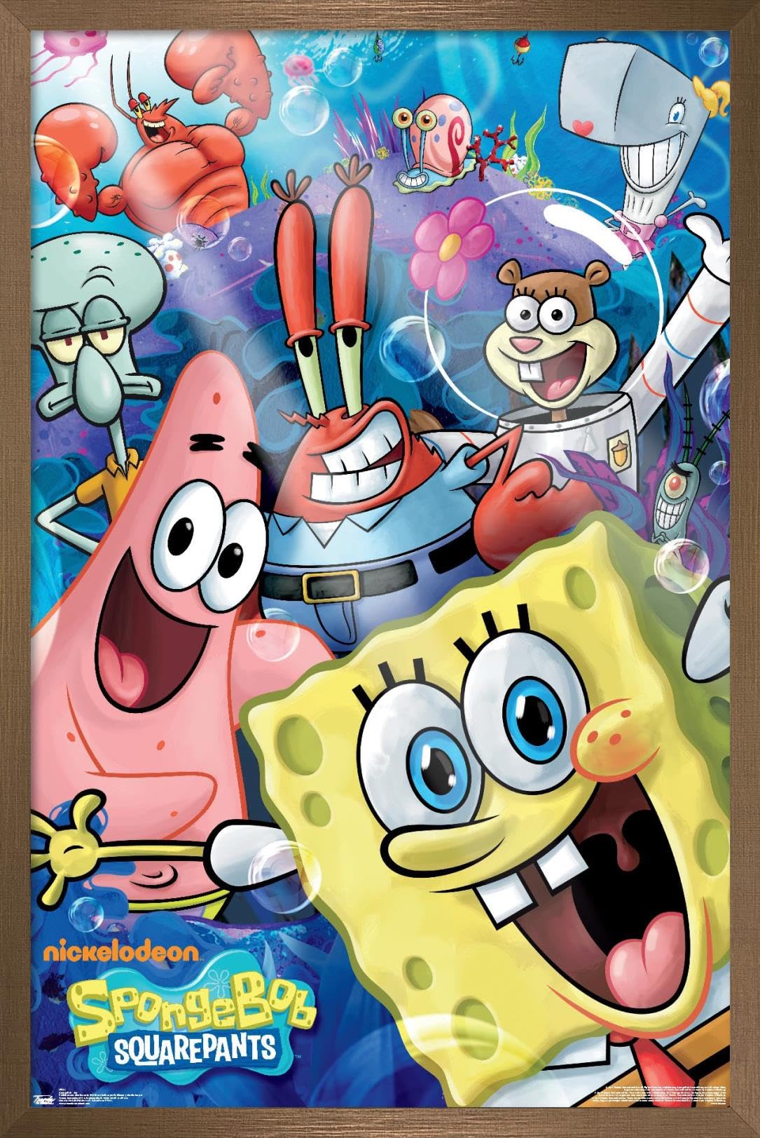 Nickelodeon Spongebob Joy Wall Poster - 22.375