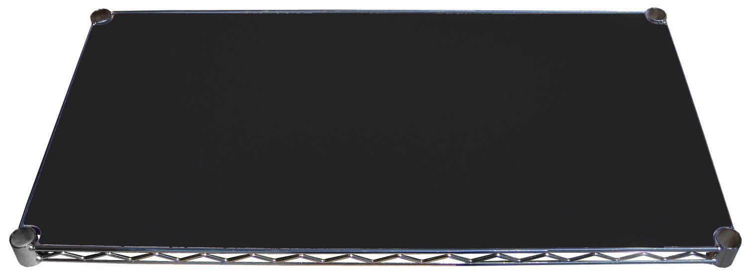 4 Pack Black Shelf Liner 14
