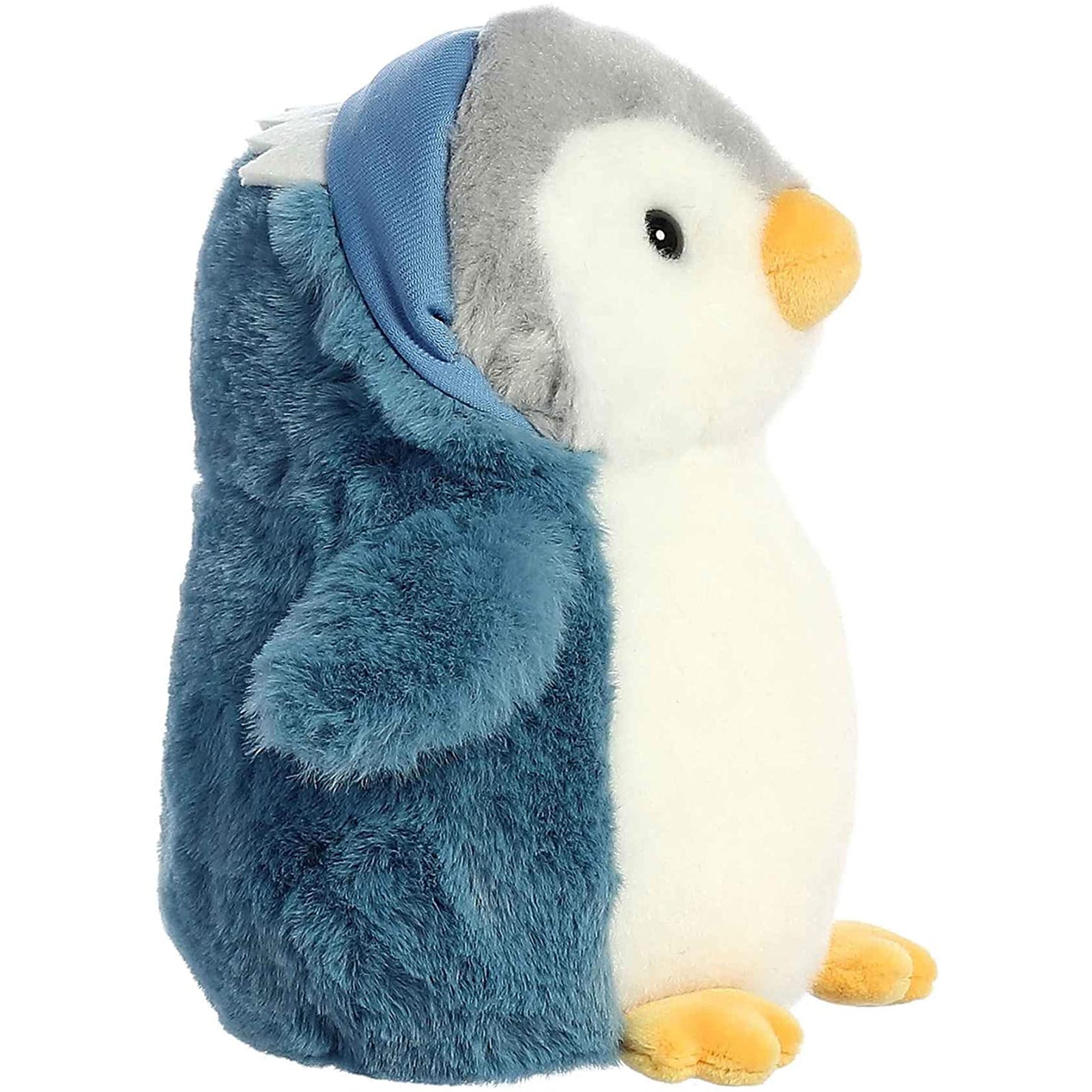 Aurora World 7 Inch Pompom Penguin Dragon Plush Stuffed Animal - Cute Soft Toy for Kids, Gifts, and Collectibles | Perfect for Bedtime, Nursery Decor, and Playtime