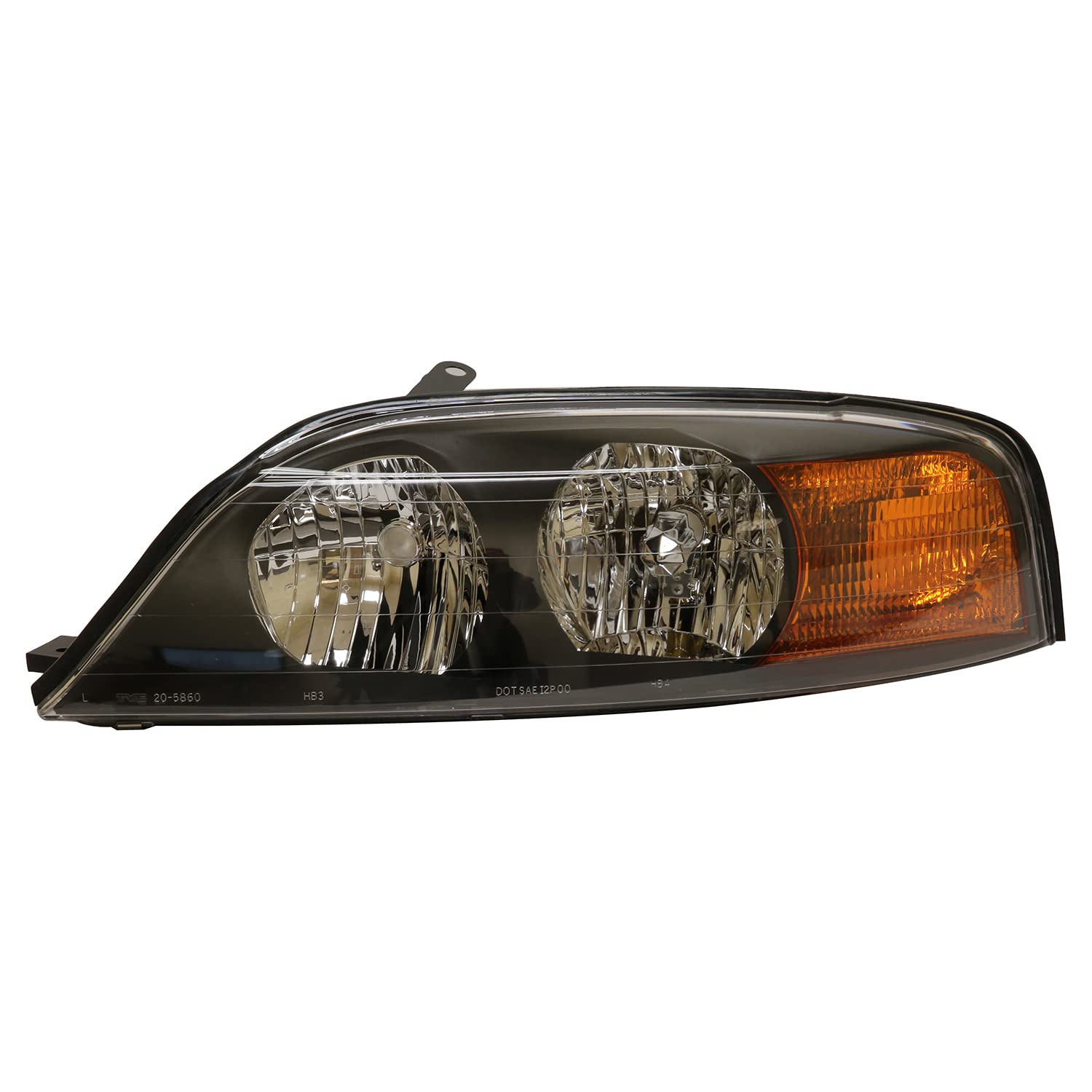TYC 20-5860-01 Replacement Headlight Assembly for Lincoln LS - Driver Side Left Headlamp with High/Low Beam - Perfect for Night Driving & Foggy Conditions