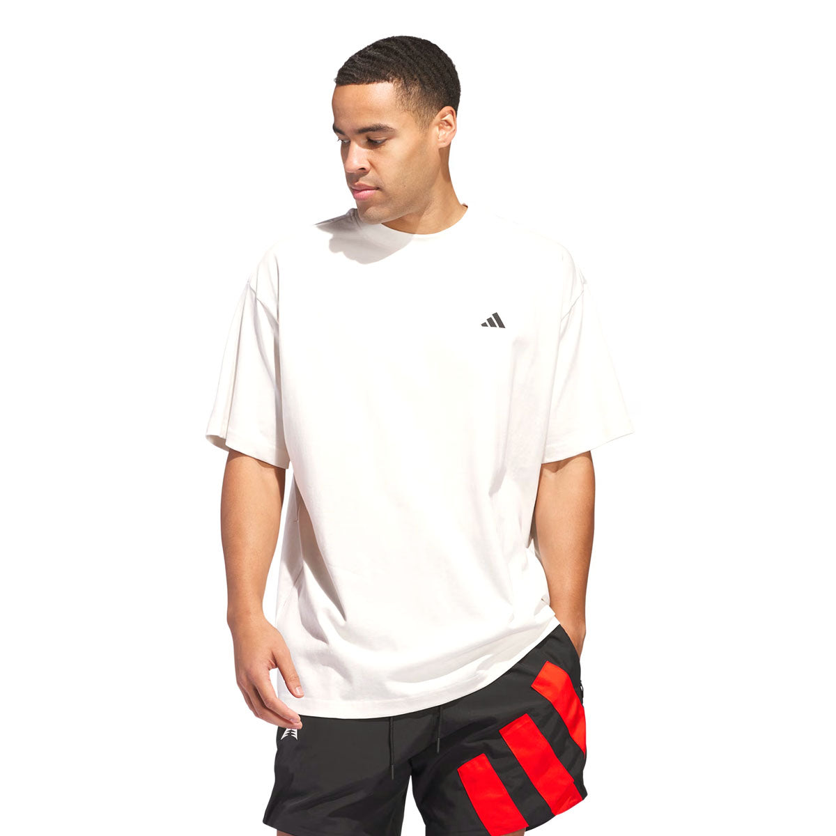 Anthony Edwards Seasonal Logo Tee 'Cloud White' - Trendy NBA Basketball Fan Apparel for Men - Perfect for Game Day, Streetwear & Casual Outfits