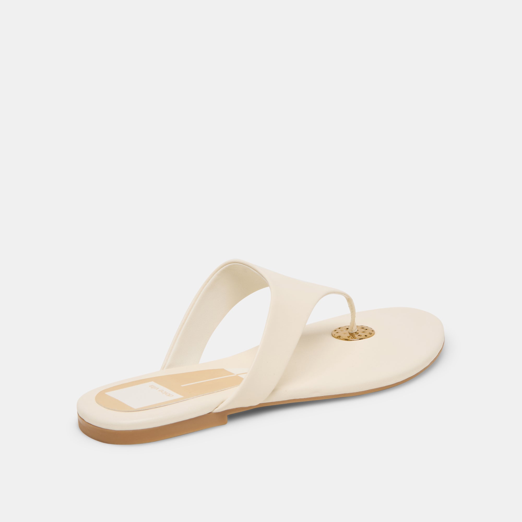 Kittle Women's Off-White Leather Sandals - Comfortable Casual Summer Shoes for Beach, Vacation & Everyday Wear