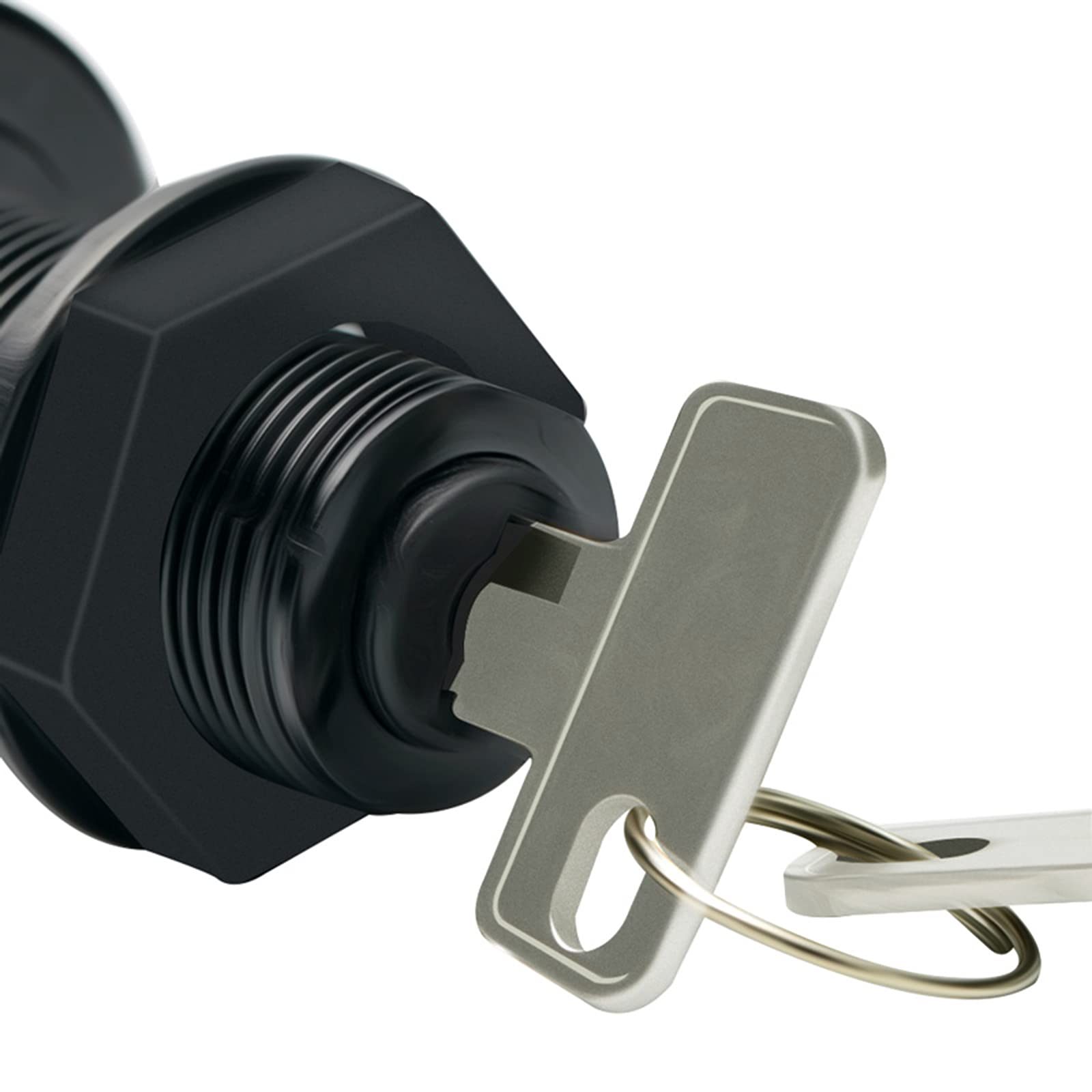 Golf Cart Starter Switch & Ignition Key Switch for Club Car Precedent Electric 2004+ | 2 Terminal OEM Replacement Part #102508601 (Dark Grey) | Perfect for Golf Cart Maintenance & Repair