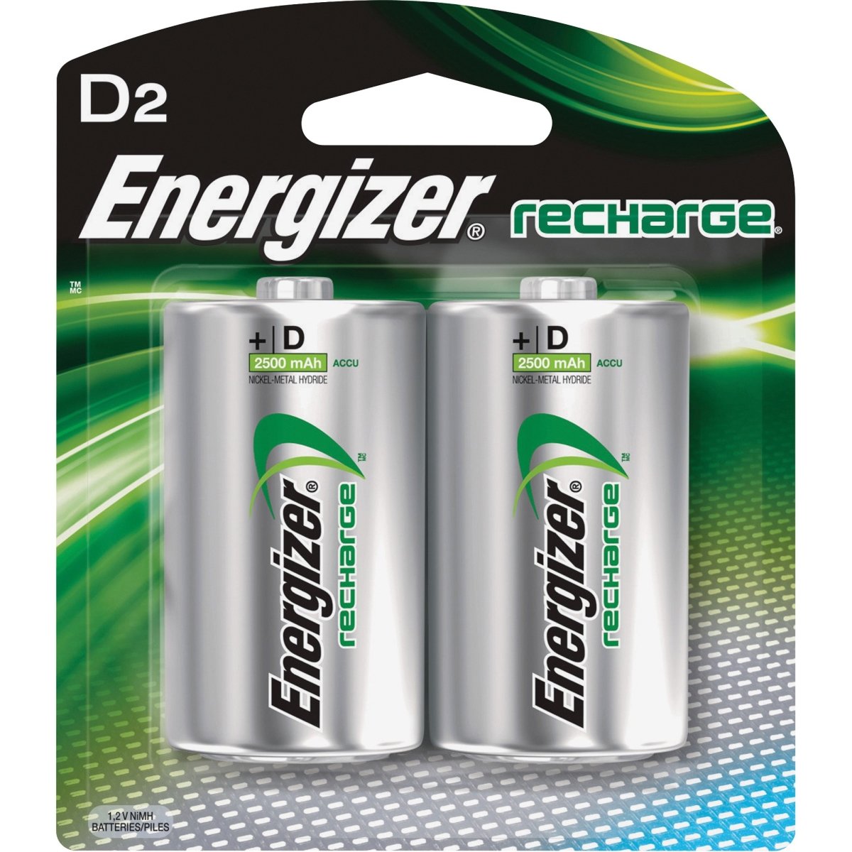 6 Pack EVENH50BP2 e² NiMH Rechargeable AA Batteries - High Capacity 2000mAh, Long Lasting Power for Digital Cameras, Flashlights, Toys & More (Value Bundle)