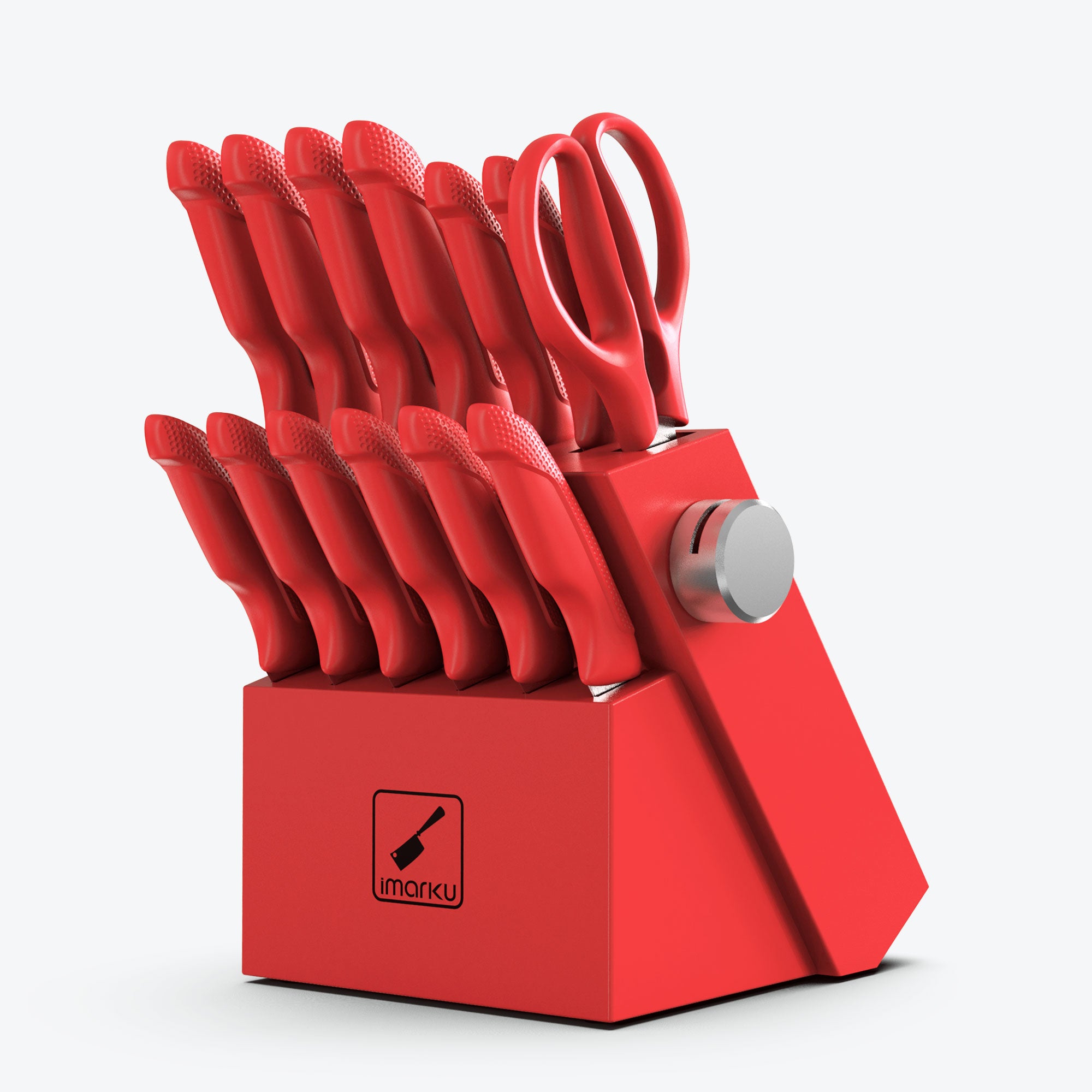Premium 6-Piece Stainless Steel Knife Set with Ergonomic PP Handles - Sharp Kitchen Knives for Chopping, Slicing & Dicing - Perfect for Home Chefs & Cooking Enthusiasts