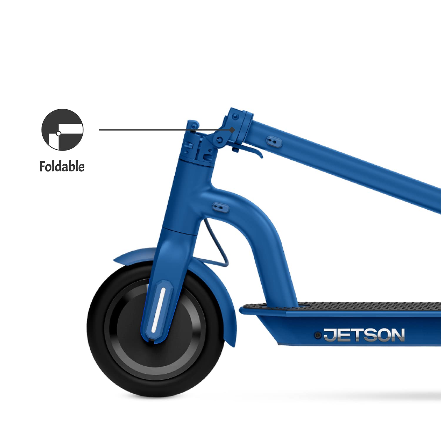 Jetson Eris Foldable Electric Scooter for Adults - 15MPH, 12 Mile Range, LCD Display & Phone Mount | Commuter, Campus, Urban Transportation