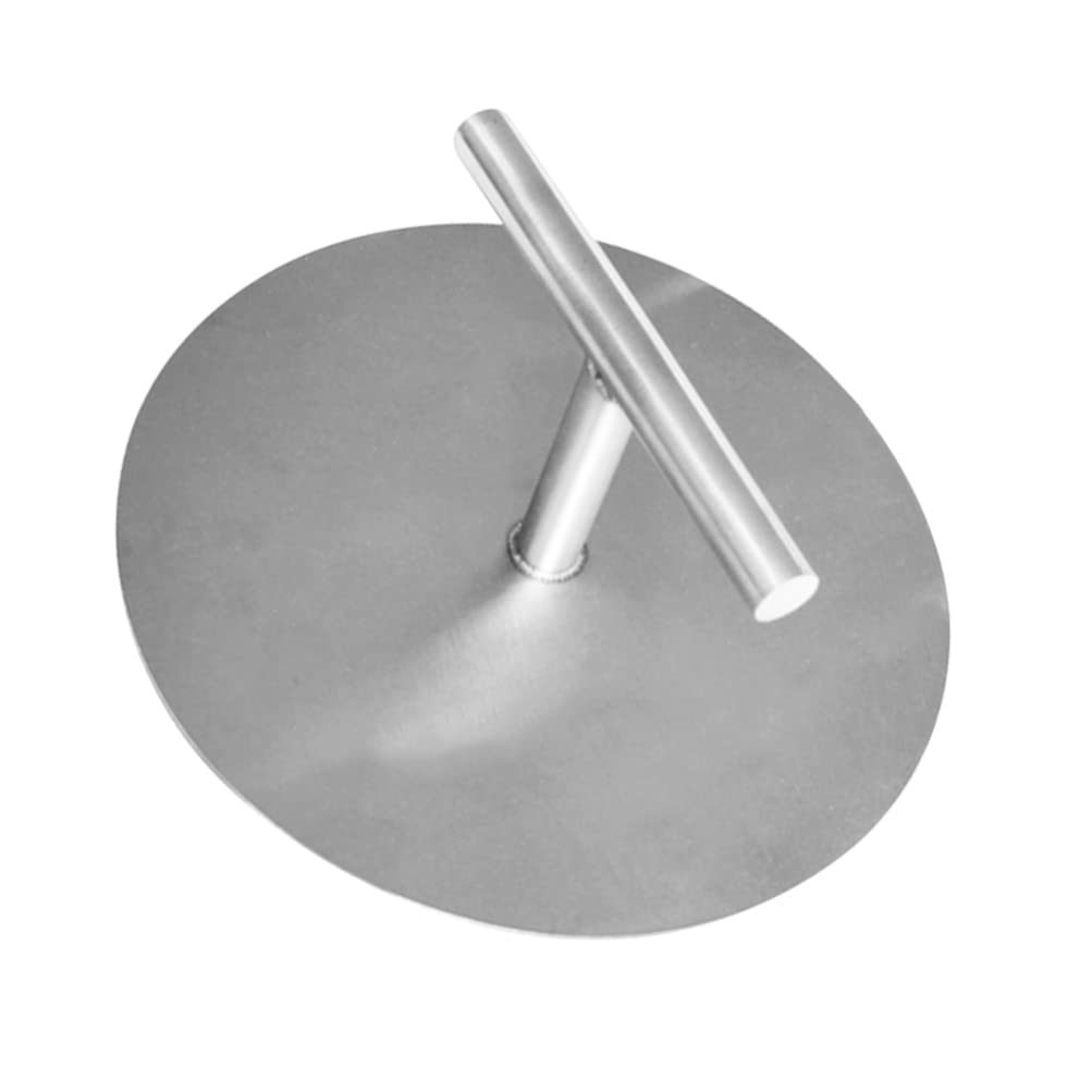 Stainless Steel Burger Press & Patty Maker - Round Cake Press, Pastry & Meat Pie Pressing Tool - Kitchen Gadget for Homemade Burgers, Pies & Pastries - Perfect for BBQ, Parties & Family Cooking