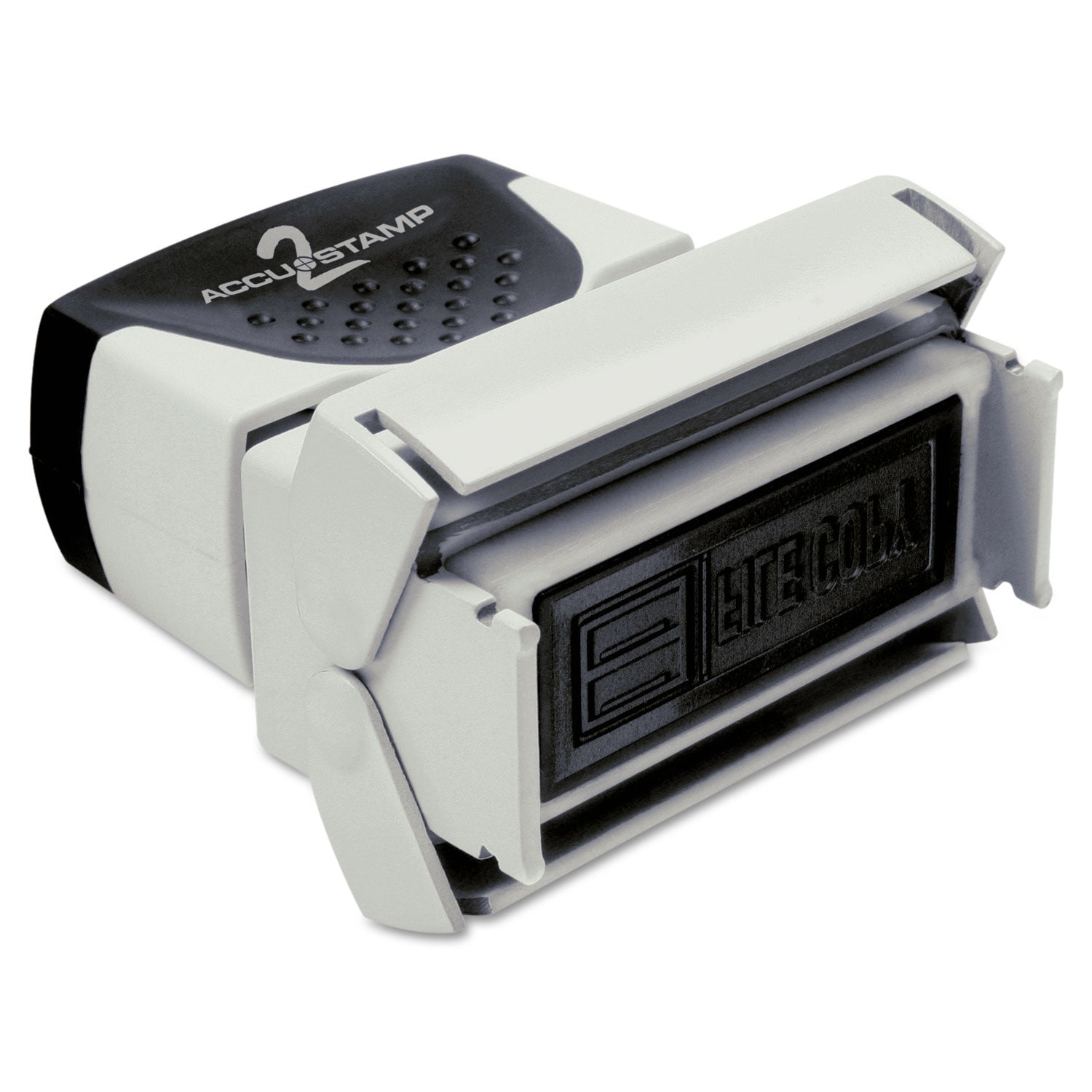 ACCUSTAMP2® Pre-Inked Shutter Stamp - Red, 1.63