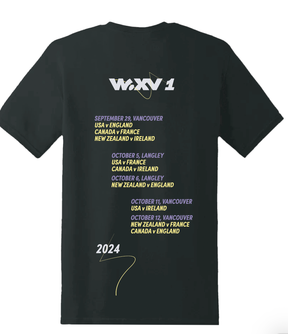 WXV Event T-Shirt Vancouver - Premium Cotton Unisex Tee for Sports Fans & Travel Enthusiasts | Perfect for Concerts, Games & City Exploration