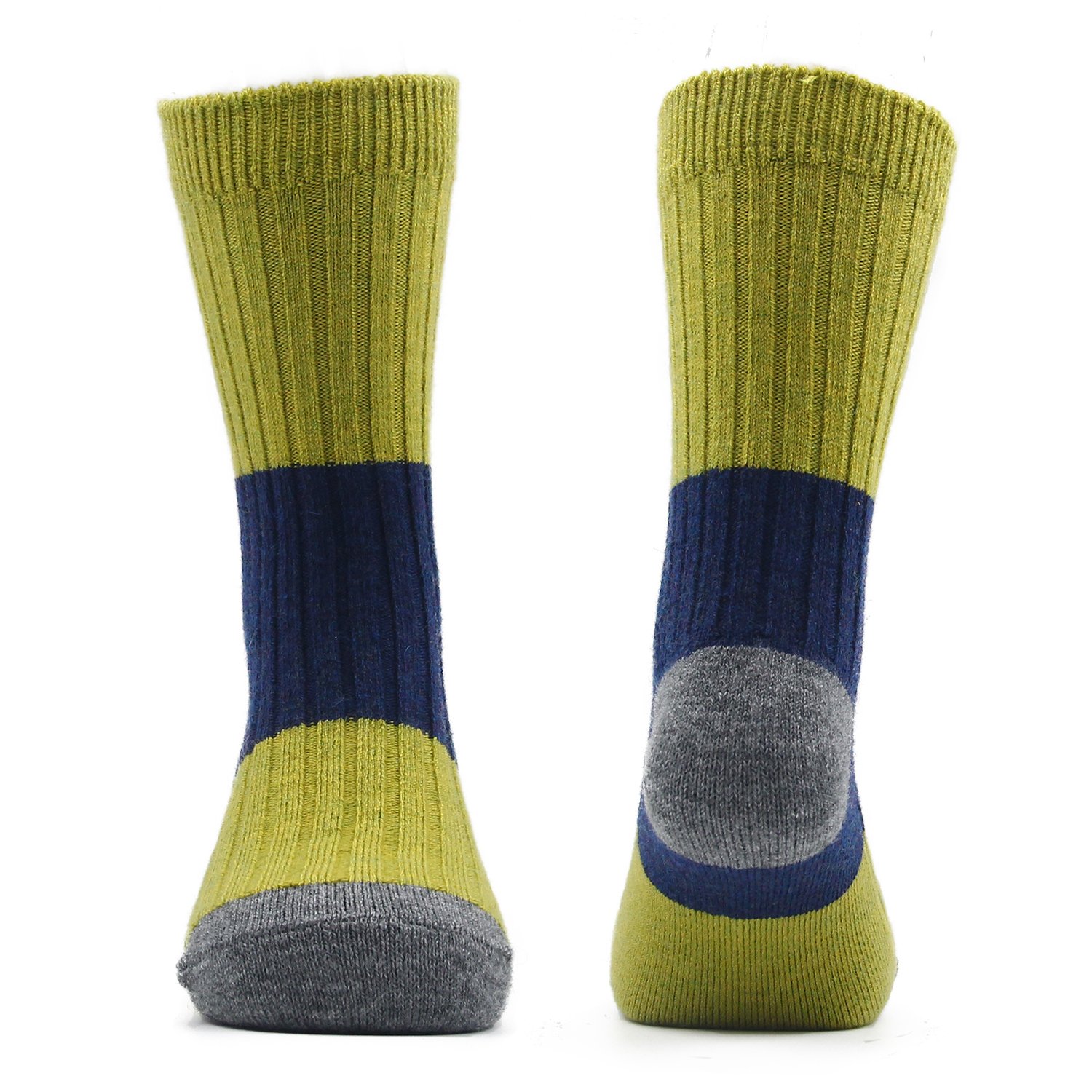HowJoJo Boys Wool Socks - 6 Pack Kids Winter Warm Thermal Crew Socks for School, Outdoor & Snow Activities | Soft & Cozy Cold Weather Socks