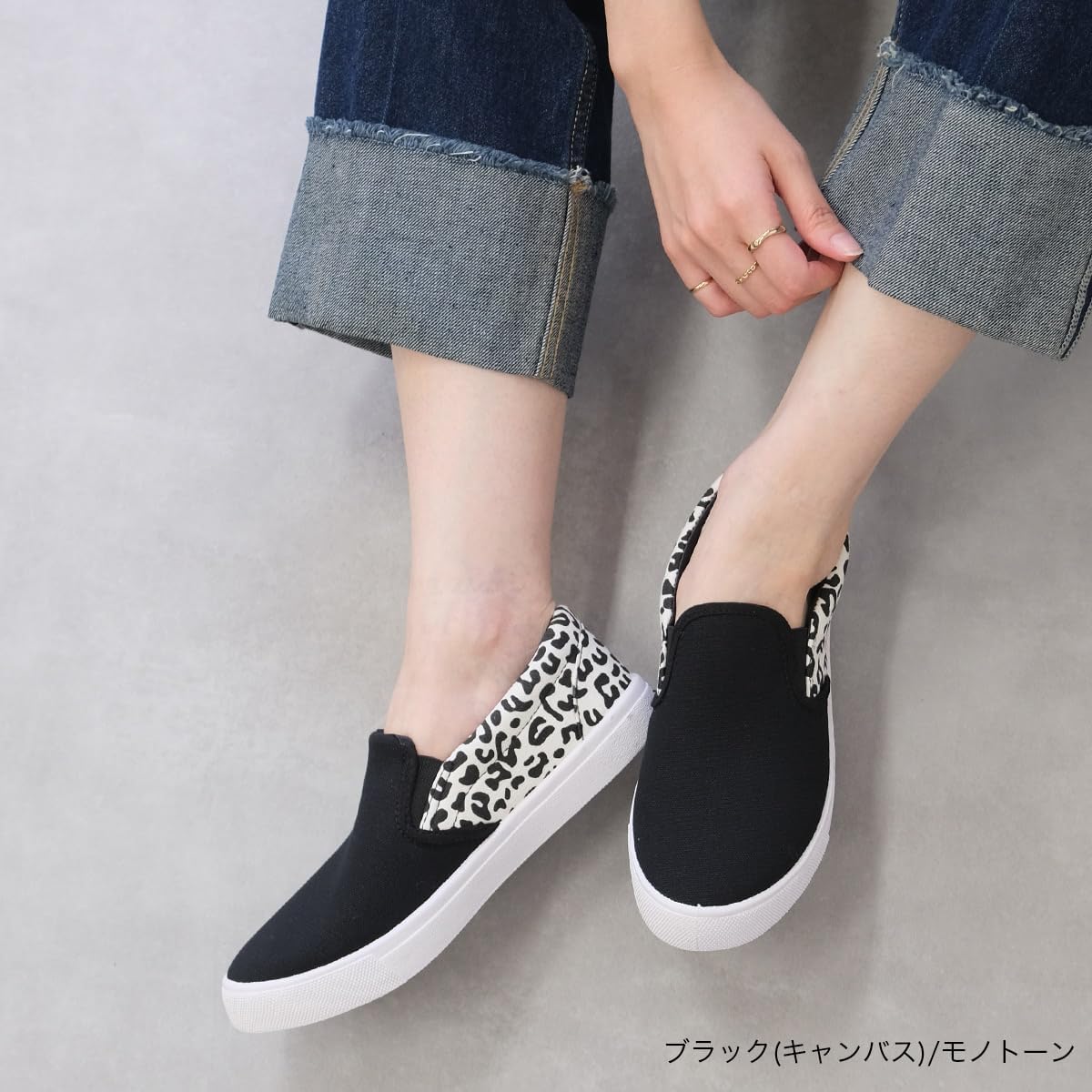 AmiAmi Women's Slip-On Sneakers - Lightweight Comfortable Casual Walking Shoes for Women - Perfect for Work, Travel & Everyday Wear (Style FKL004)
