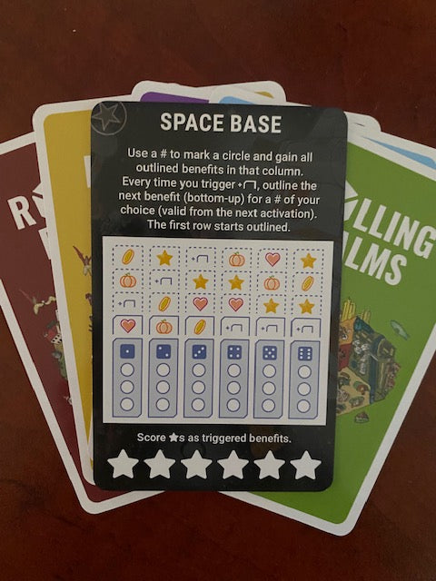 Rolling Realms Promo: Space Base - Strategic Board Game for Adults & Teens - Perfect for Family Game Nights & Party Gatherings
